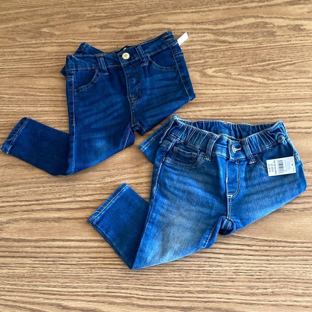 New With Tags Toddler Bundle of Jeans Seven for All Mankind 18 M Gap 18M New - Picture 9 of 14